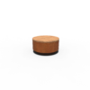 Corten Steel Aros Round Hocker Stool - 852 x 450mm