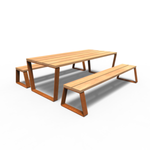 Corten Steel Mio Picnic Collection