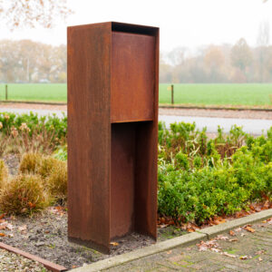 Corten Steel Flyn Letterbox