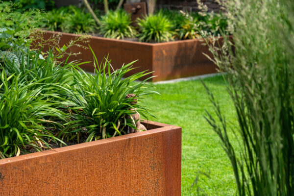 Corten Steel Andes Pot without base - Image 4