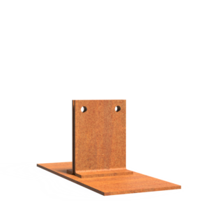 Roof Supports for Corten Steel Edging